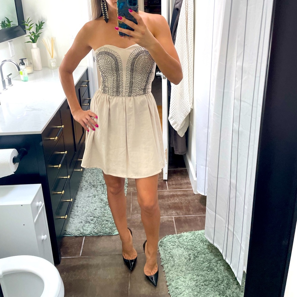 Keepsake strapless dress size XS